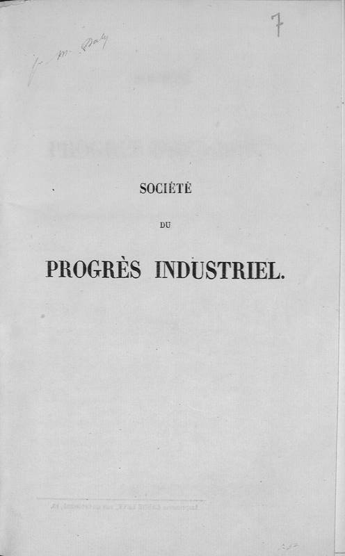 Société du progrès industriel