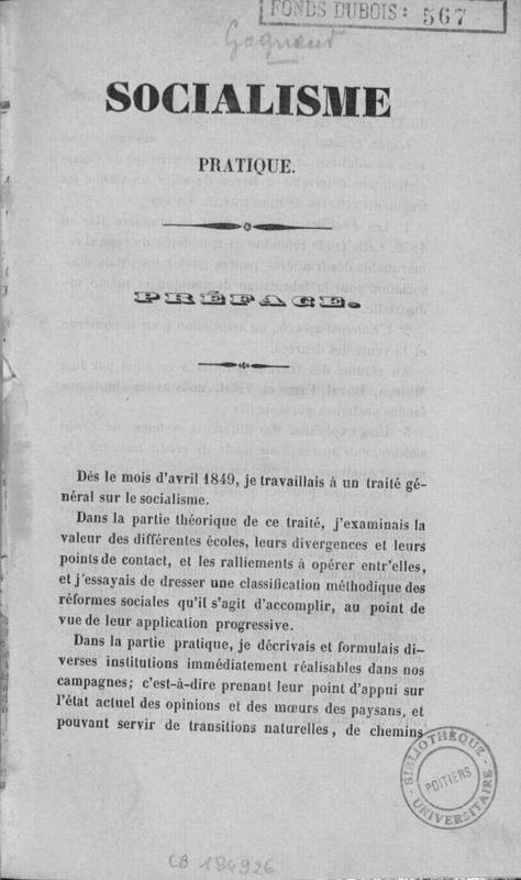 Socialisme pratique