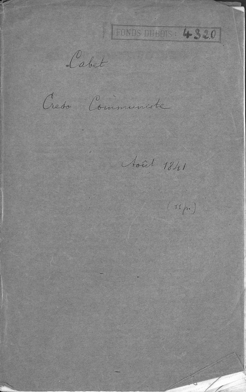Credo communiste 