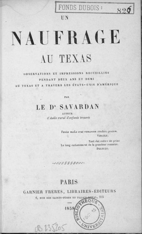 Un naufrage au Texas